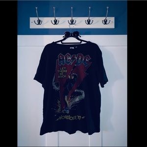 AC/DC relaxed band tee
